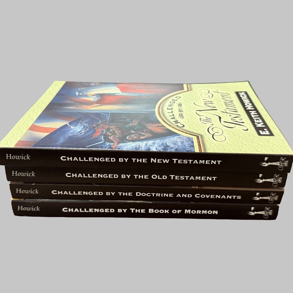 New Challenged By Book Set 4 Books LDS New & Old Testament, Mormon, D&C